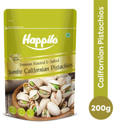Happilo Premium Californian Roasted & Salted Pistachios(1 x 190 g)