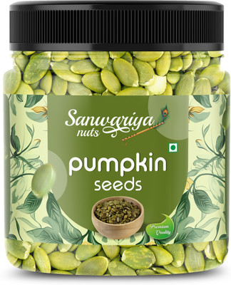 Sanwariya Premium Raw Pumpkin Seeds for Snacking for Heart Health, & Immune Support Pine Nuts(1 x 250 g)