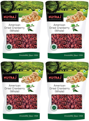 Nutraj American Dried Whole Cranberries(4 x 200 g)