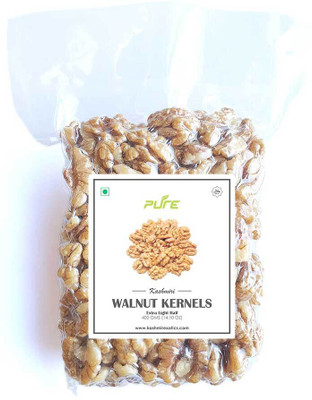 Kashmir Exotics Pure Kashmiri Walnut Kernels Extra Light Half 400 G Walnuts(1 x 400 g)