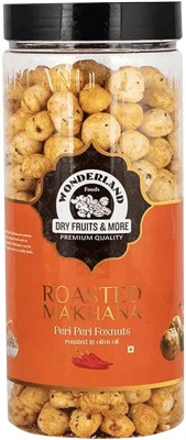 WONDERLAND Makhana Premium Peri Peri Foxnuts Assorted Nuts(100 g)