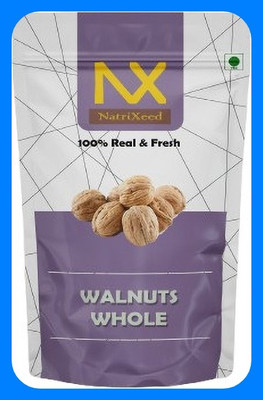 Natrixeed Inshell Walnut, Walnuts, Akhrot, Dry Fruits, Walnut With Shell_112 Walnuts(1 x 100 g)