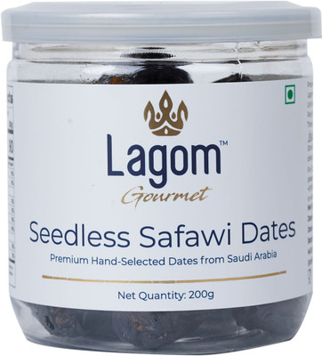 Lagom Gourmet Seedless Safawi Dates || Dates(200 g)