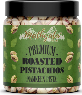 Medhyata Premium California Roasted Pistachios Large Lightly Salted Pista [Jar Pack](250 g)