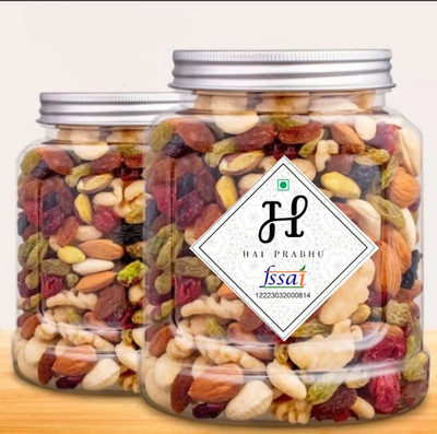 hanumant enterprises Nuts Mix Fruits | Almonds Cashews Pista Raisins Walnuts Figs Apricot Assorted Fruit(1 x 500 g)