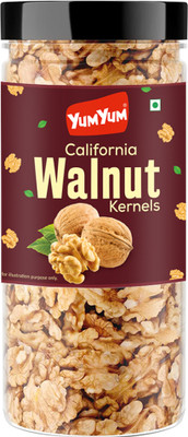 YUM YUM California Walnut Kernels 250g, Akhrot Giri Dry Fruits - Walnuts(1 x 250 g)