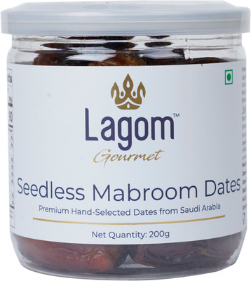 Lagom Gourmet Seedless Mabroom Dates || Dates(200 g)