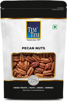 Tim Tim Pecan Nuts–Raw, Whole & Natural | Heart-Healthy Superfood | Keto & Vegan, 100g Pecans(1 x 100 g)