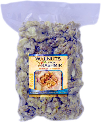 Walnuts From Kashmir Walnut Kernels Gold, Kashmiri Walnut Kernels Akhrot Giri Walnuts(1 x 250 g)