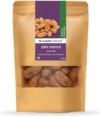 Cape Fresh Dry Dates Yellow Dry Dates(1 x 250 g)