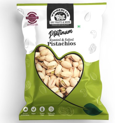 Wonderland Foods Roasted & Salted California Pistachios(400 g)