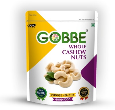 GOBBE Whole Cashew Nuts - 200gm Cashews(200 g)