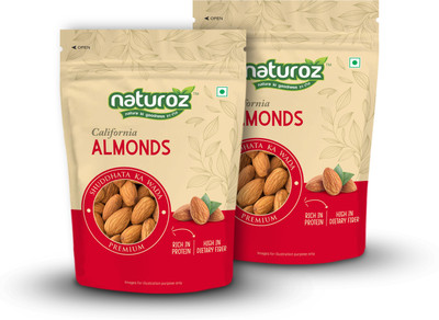 Naturoz California Kernels Almonds(2 x 500 g)