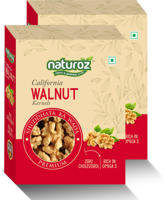 Naturoz California Walnut Kernels 200g Walnuts(2 x 200 g)