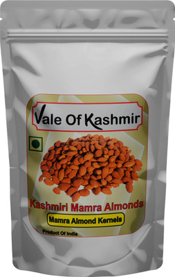 vale of kashmir Kashmiri Mamra Badam Giri, Mamra Almonds Kashmiri Desi Almonds(1 x 1 kg)