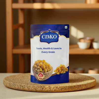 CIMKO Premium Quality Raisin(Kishmish) | Pure Natural and Organic | Kishmish-Draksh_04 Raisins(2 x 0.5 kg)