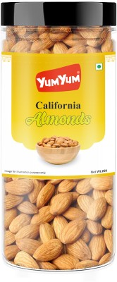 YUM YUM Premium California Almond Badam Giri Almonds(250 g)
