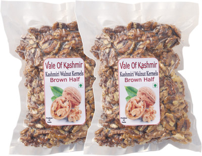 vale of kashmir Walnut Kernels Brown Half Vacuum Packed , Walnuts Without Shell Akhrot Giri Walnuts(1 x 1 kg)