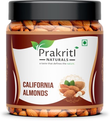Prakriti Naturals 100% Natural And Premium California Almond 250gm | Quality Badam Giri | Jar Pack Almonds(250 g)