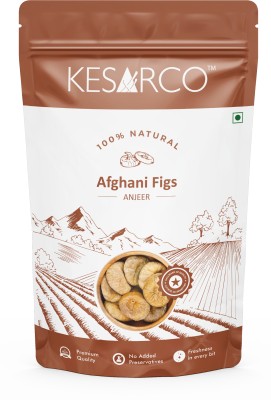 KESARCO Dried Afghani Figs, Anjeer,Rich in Calcium, Phosphorus and Magnesium-500 gm Figs(500 g)