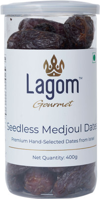 Lagom Gourmet Seedless Medjoul/Medjool Dates || Dates(1 x 400 g)
