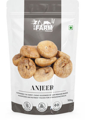 ZEN FARM Premium Quality Natural Healthy & Tasty Anjeer Figs(1 x 500 g)