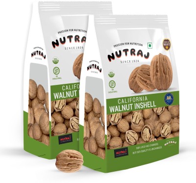 Nutraj California Inshell Walnuts(2 x 1 kg)