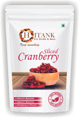 hitank Sliced Dried Cranberries | Gluten free Cranberries(1 x 100 g)