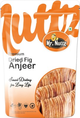 Mr.Nuttz Premium Afghani Anjeer - 500g | Dried Fig | Natural, Rich in Iron & Fibre - Figs(500 g)