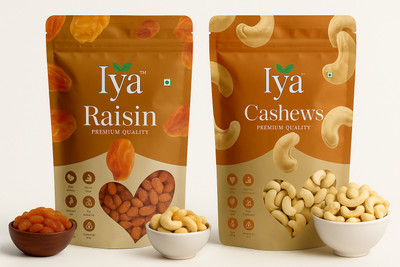 IYA Cashews & Raisins Cashews, Raisins(2 x 200 g)
