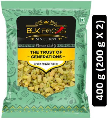 BLK FOODS Select Green Regular Raisin 400g (2 X 200g) Raisins(2 x 200 g)