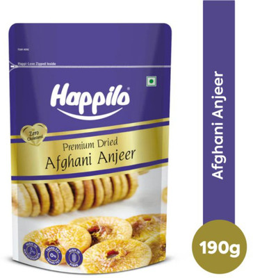Happilo Premium Dried Afghani Anjeer/ Figs(1 x 190 g)