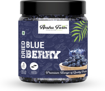anshu farm Dried Blueberries | Sweet & Nutritious Snack | Rich in Antioxidants Blueberry(1 x 500 g)