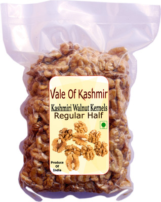 vale of kashmir Walnut Kernels Regular Half, Akhrot Giri Magaz , Walnuts Without Shell Walnuts(1 x 500 g)