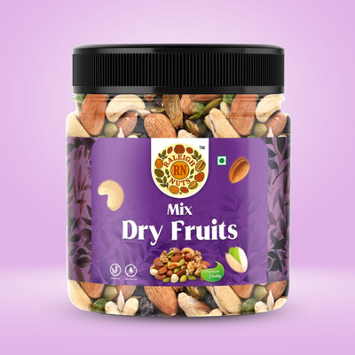 RALEIGH NUTS Mix Dry Fruits | Fit for Fasting | Healthy Snacks | Mixed Nuts | Almonds, Cashews, Dry Dates, Pistachios, Walnuts, Raisins(1 x 1000 g)
