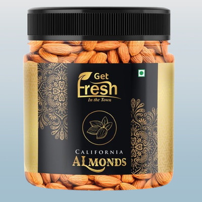 Get Fresh Premium California Almonds Dry Fruits | Badam | Almonds(1 x 250 g)