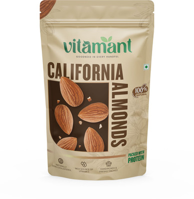 vitamant Premium California Almonds 400g Almonds(1 x 400 g)