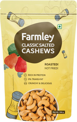 Farmley Roasted & Salted, Crunchy & Healthy Kaju(200 g)
