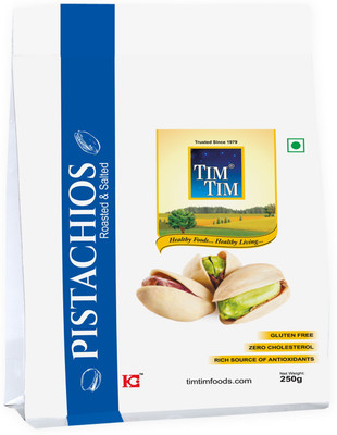 Tim Tim Roasted & Lightly Salted Pistachios(1 x 250 g)