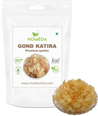 Homeda Gond Katira Organic, Almond Gum Gondh, Badam Pisin, Edible Gum, Tragacanth gum Dried Gum(100 g)