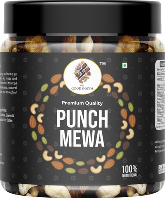 THE GOOD GOODS Panchmeva | Dry Fruits Mix | Nutritious & Flavorful Almonds, Cashews, Dates, Raisins, Pistachios, Walnuts, Figs(1 x 250 g)