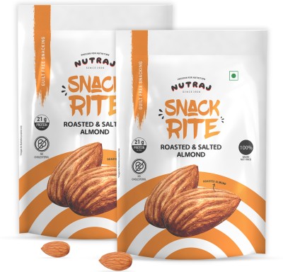 Nutraj Snackrite Almond R&S 300g Almonds(2 x 150 g)