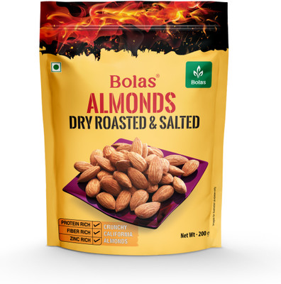 Bolas Dry Roasted And Salted Almonds Almonds(1 x 200 g)