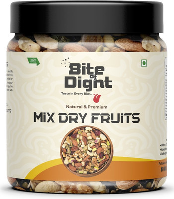 Bite Of Dight Bite Of Dight Premium Mix Dry Fruits |250gm pack Assorted Fruit(1 x 250 g)