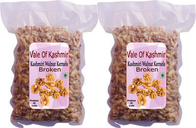 Shellfeast Walnut Kernels Broken, Akhrot Giri Magaz , Walnuts Without Shell Walnuts(2 x 0.5 kg)