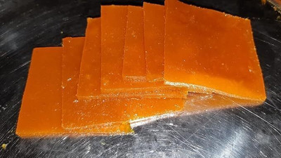 SHRIHAN MART Yellow Aam Papad Toffee | Aamsotto, Aam paapad, Aam | Dried Mango Slices Mango(1 x 1000 g)