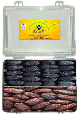 SSKE Ajwa Dates of Madina and Large Medjoul/Medjool (2x500g) Dates(1 x 1 kg)