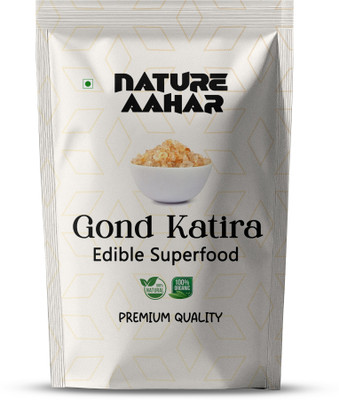 Nature Aahar organic Gond Katira Edible Gum ,Kathila Gum, Tragacanth Gum Dried Gum (100gm) Dried Gum(100 g)