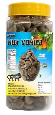 PMW Strychnos Nux Vomica Poison Nut Quaker Mushti Seeds Loose Packed 100 G Pine Nuts(100 g)