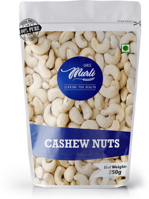 SHREE MURLI Nuts Premium Quality Cashews(1 x 250 g)